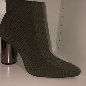 Zara green autumn boots fall